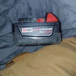 Milwaukee 5.0 M18 Battery