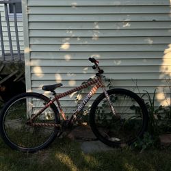 Striped fusion big flyer se bike