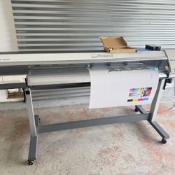 Roland SP-540i, 54” Large Eco Solvent Printer. “Print & Cut”