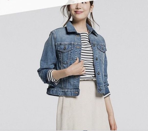 Uniqlo denim jacket for women