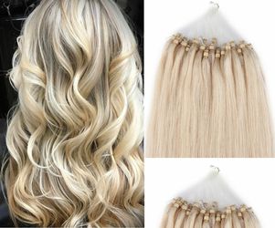 Single Strand Micro Bead Remy Hair Extensions