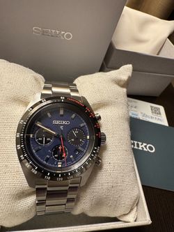 Seiko Prospex Speedtimer Chronograph Solar Power SSC815PC “Blue Daytona”