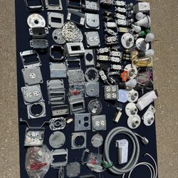 Electric Stuff, Lamps , Outlets, Switches , Plates And Motes