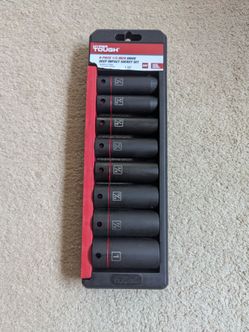 1/2" drive standard sized deep impact sockets