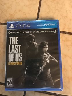 PS4 game last of us