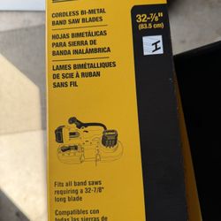 Dewalt Cordless Band Saw Blades