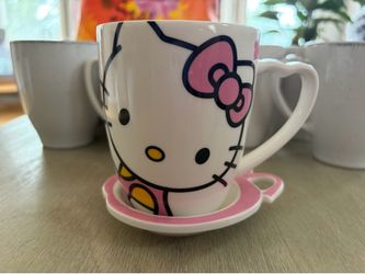 Hello kitty tea mug
