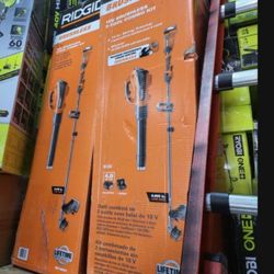 RIDGID CORDED STRING TRIMMER LEAF BLOWER COMBO KIT VOLT-2-TOOL 