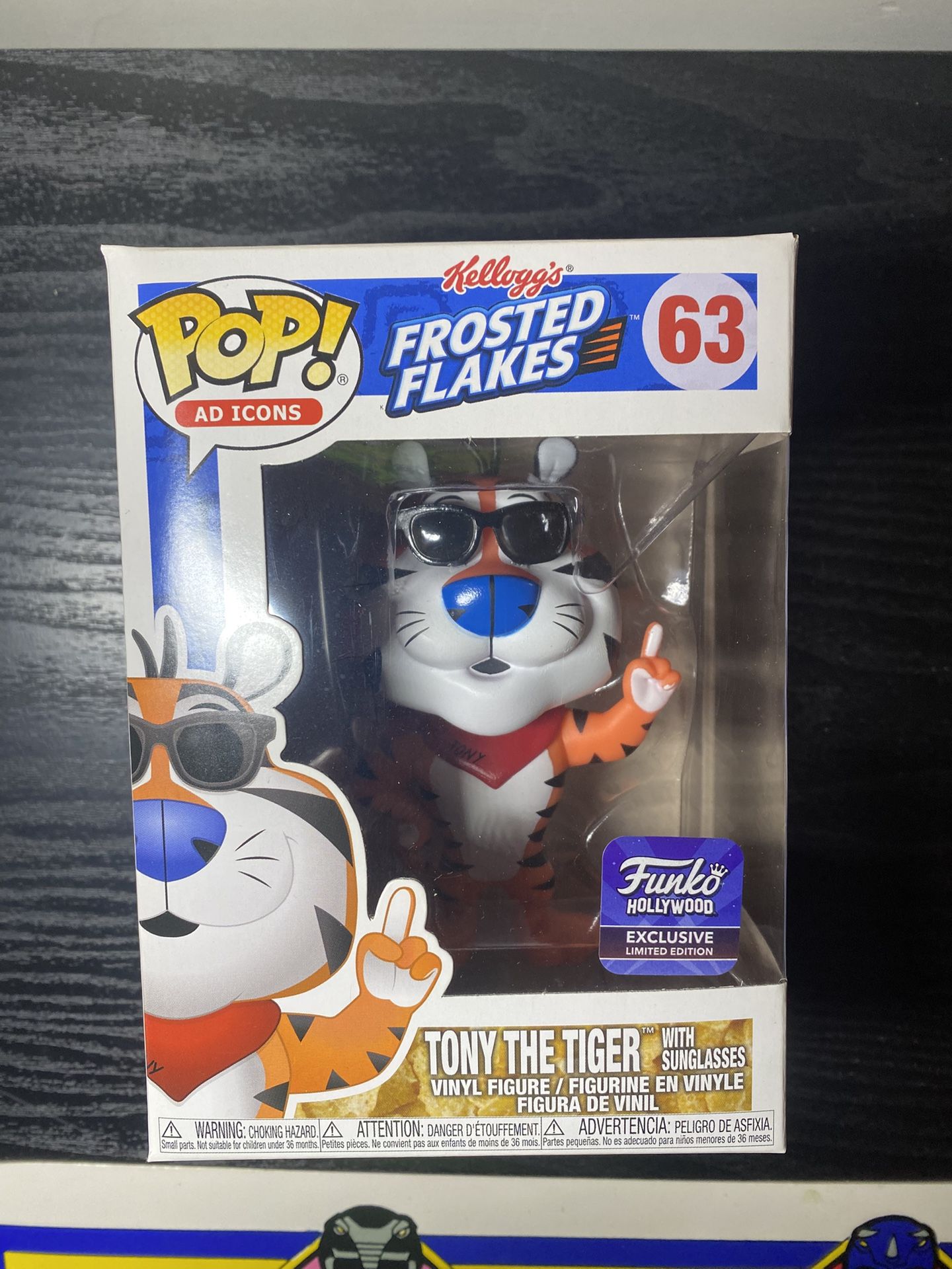 Funko Pop! Ad Icons - Tony The Tiger With Sunglasses - Hollywood Exclusive