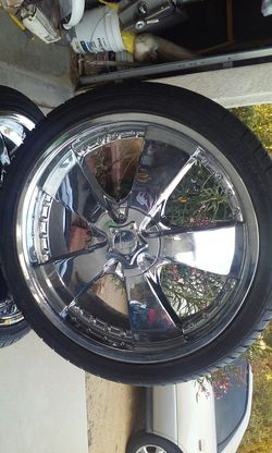 Rim set 20" 5 lug universal