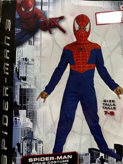 New, kids SPIDER-MAN Costume size 7-8