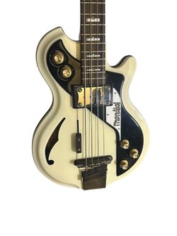 *RARE* Electric Bass Italia Mondial + Hardshell Case