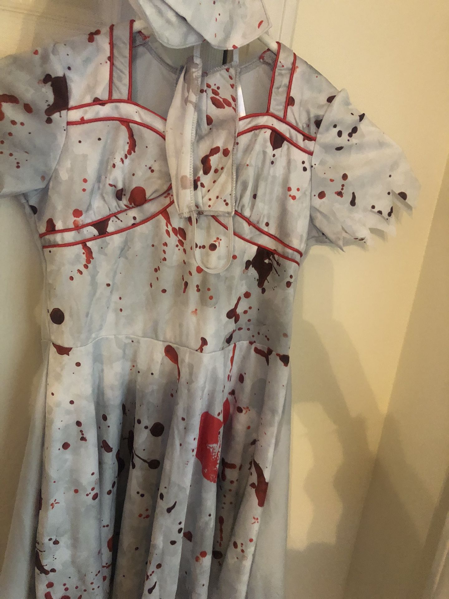 Bloody Nurse Costume Size 6 Girls