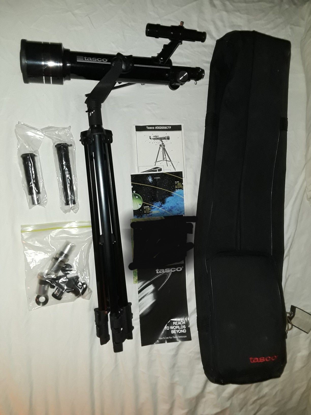 Tasco Telescope w/ Case #302059CTF