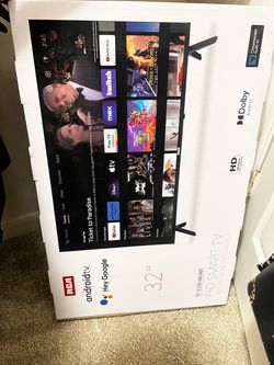 32” NEW!!! Google SmartTV