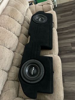 Custom Built Ram truck subwoofer enclosure