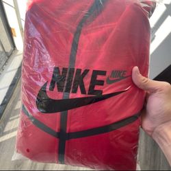 Red Nike Tech Fleece