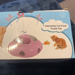 Led Cat Puzzle Toy With Flashing Lights