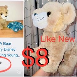 $8 Build A Bear Disney Lion 🦁 Kingdom in great condition