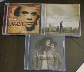 CHRISTIAN CDS LOT OF 3 VGC MATT MAHER JORDAN FELIZ ISRAEL $5 EACH