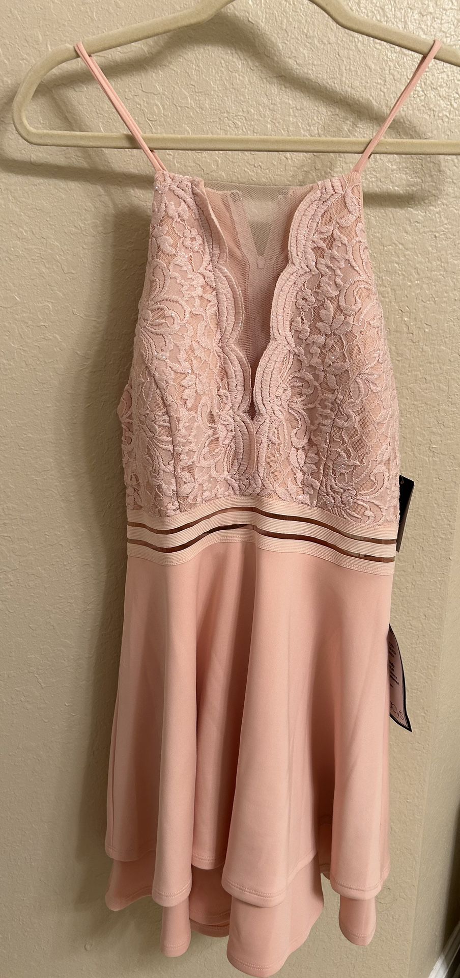 L Pink Formal Dress