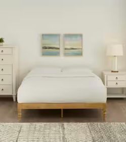 Platform bed frame