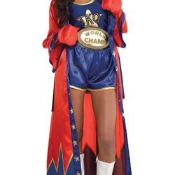 WOMEN'S HALLOWEEN BOXER COSTUME, SIZE XL, SEFFNER FL