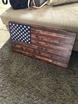 Custom made American flags