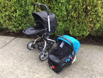 Stroller with car seat
