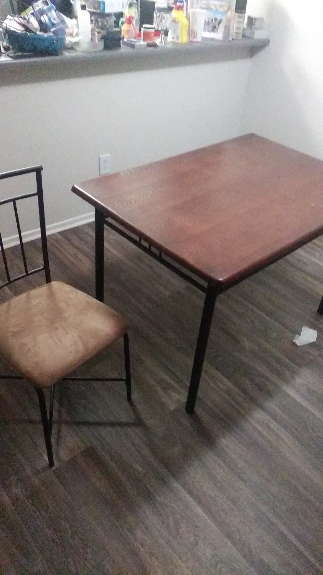 Table with four chairs