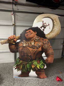 Moana Party Decor - Maui Cardboard Cutout LARGE