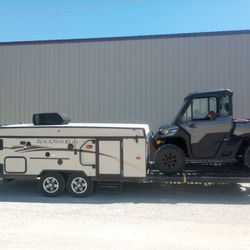 Toy Hauler Pop-up Camper 