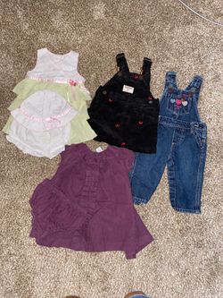 6-9m Girls Jumpers & Dresses