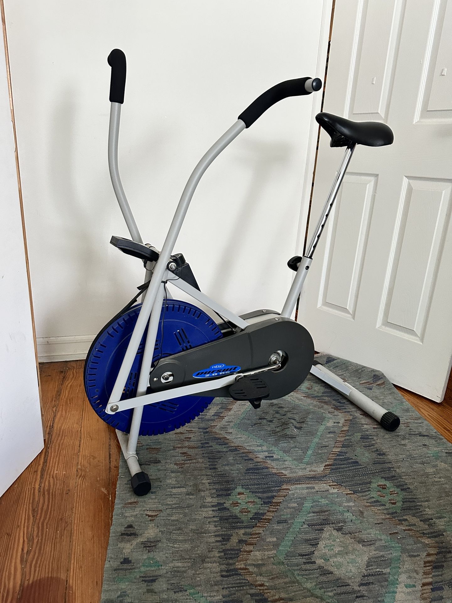 Stationary Bike With Elliptical Handles