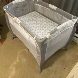Pampers Size N And Baby Cradle