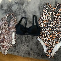 2 Bikinis And Bikini Top 