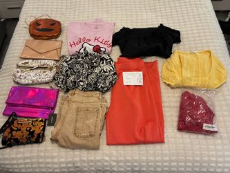 Women’s bags and clothes