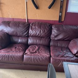 Leather Couch