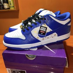 Nike SB Dunk Low X Supreme Royal Blue Size 11 $500