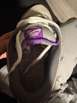 Purple pigeon dunks