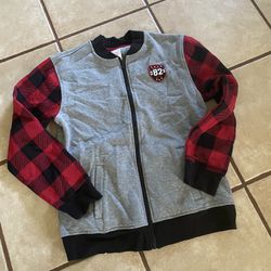 Boys Zip Closure Sweatshirt Jacket Size XL(14-16) By Wonder Nation 