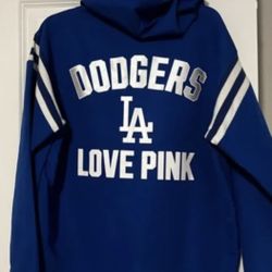 Victoria Secret PINK Los Angeles Dodgers Anorak Jacket