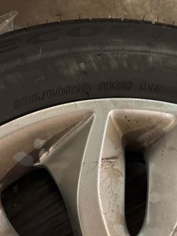 235/60RS Tire and Rim