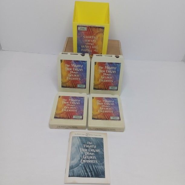 8-Track 4-Tape Set The Mighty Pipe Organ Plays Golden Favorites Readers Digest