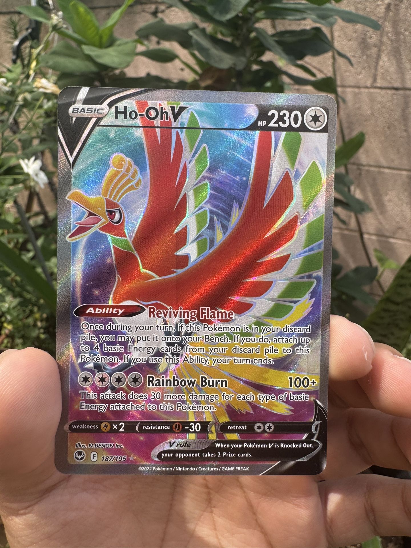 Pokemon Cards/Singles - Ho-Oh V