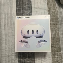 Meta Quest 3 128GB Bundle w/ Original Box | New Battery | Link Cable | Extras