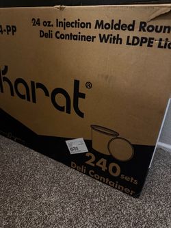 Deli Container with LDLE lid