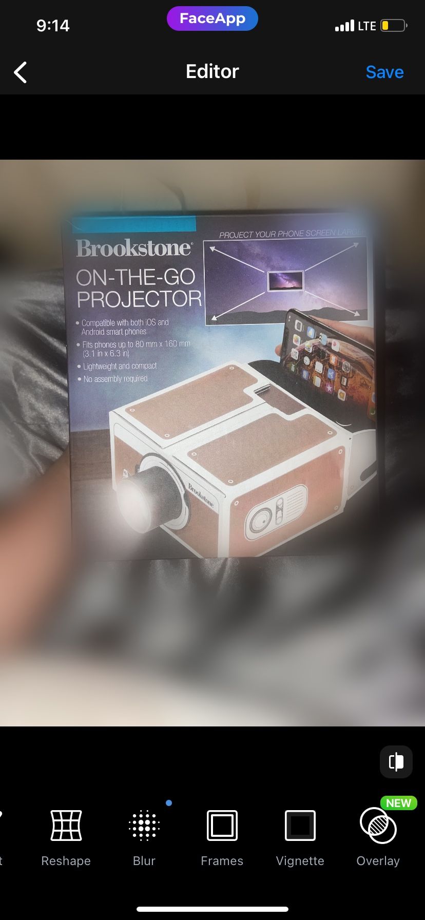 On The Go Projector 