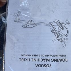 Brand New “ Yosuda”  Exercise Rowing Machine.  (2) Of Them