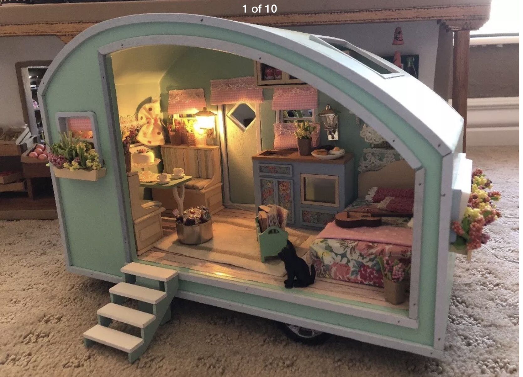 Dollhouse Miniature Camper